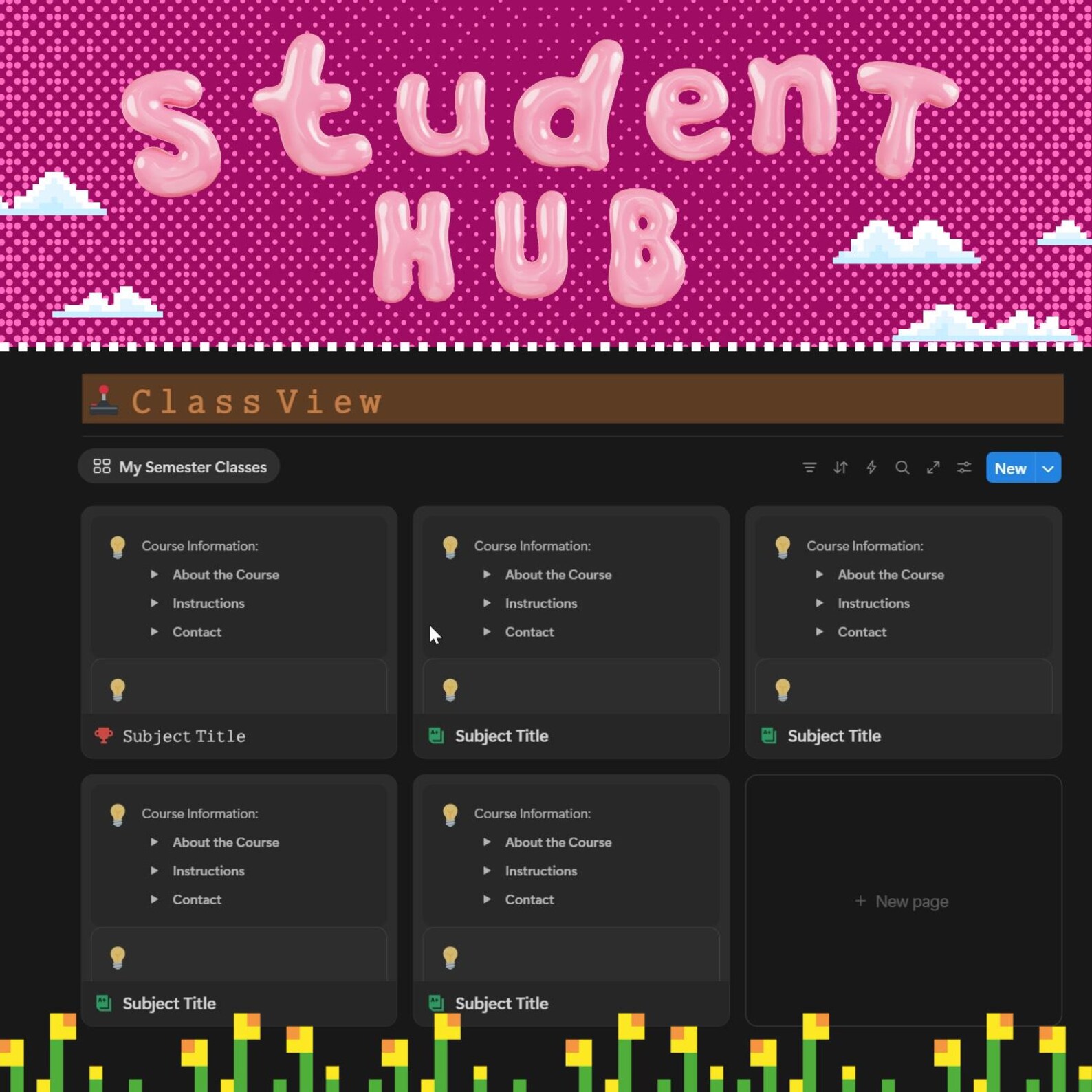 Gamified Student Hub – Notion Template for Productivity & Motivation - Etsy