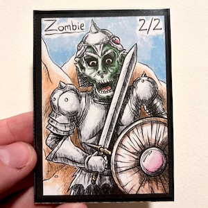 Zombie token pack of 4