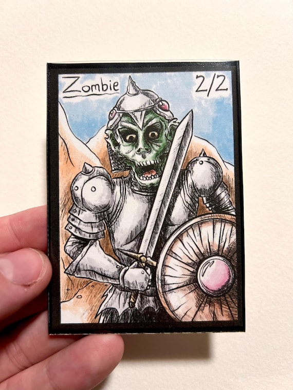 Zombie MTG Token Pack - Etsy Israel