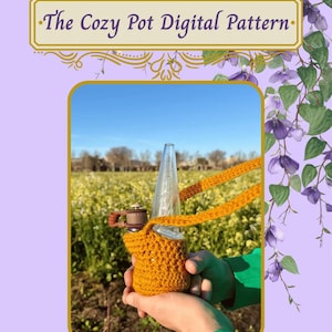 Haakpatroon The Cosy Pot: digitale bestanden voor haakaccessoire