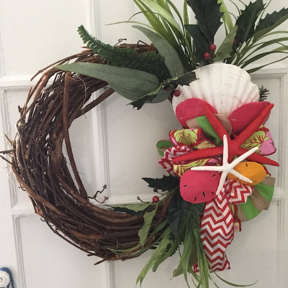 beach christmas beachy christmas wreath tropical wreath coastal christmas wreath shell christmas decor starfish christmas wreath - Beach Christmas Wreath beach christmas beachy christmas wreath tropical wreath coastal christmas wreath shell christmas decor starfish christmas wreath - Beach Christmas Wreath