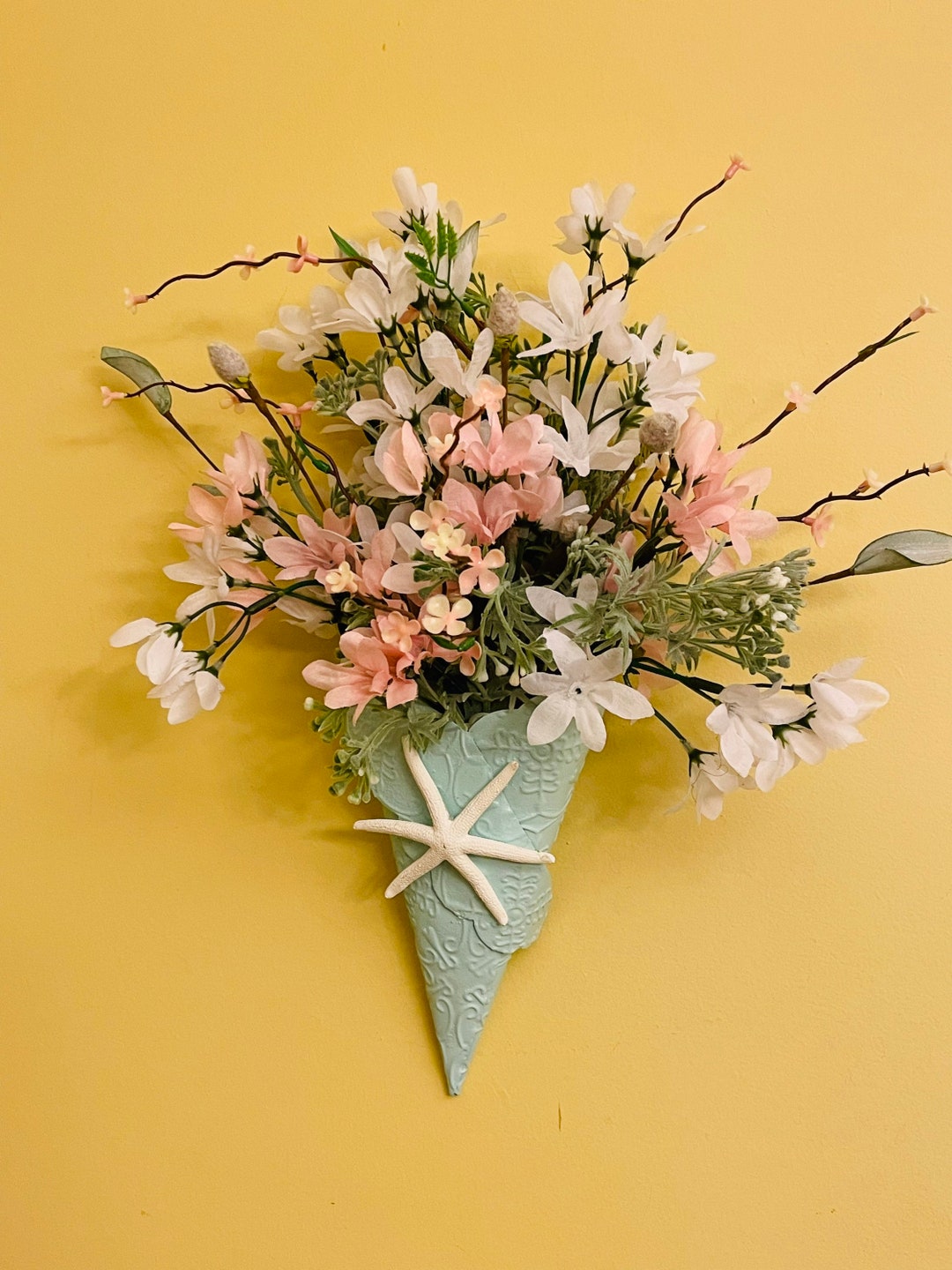 Beachy Wall Hangingbeach Wedding Decorationspring Beachy Decor