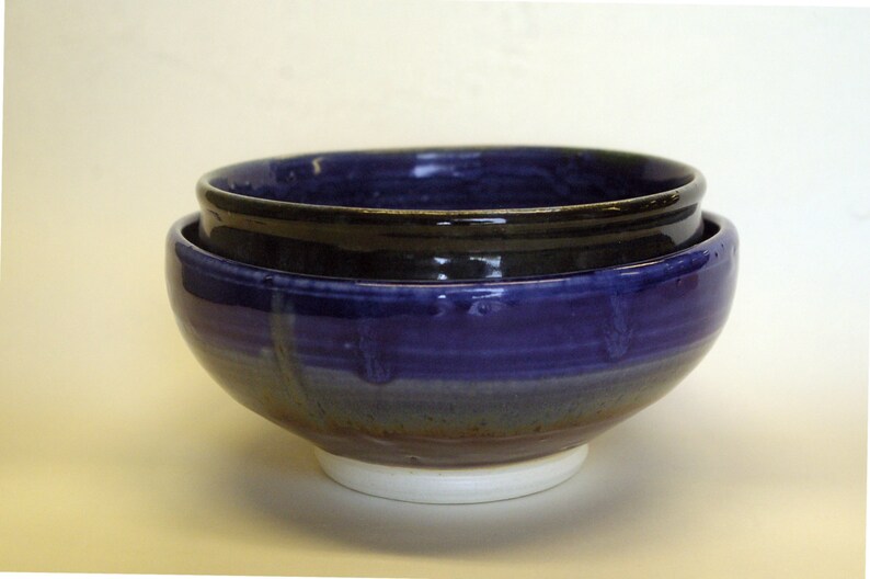 Blue and White Berry Bowl image 4