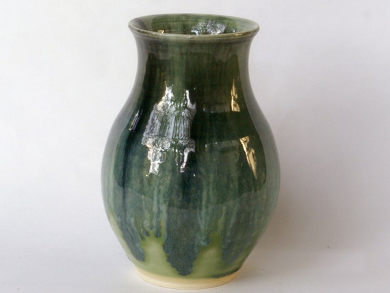 Moss Colored Bud Vase Etsy