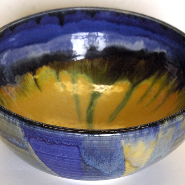 Earth Rainbow Deep Serving Bowl