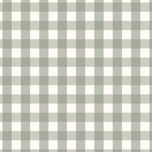 May include: A seamless pattern featuring a grid of alternating light green and white squares, creating a classic gingham or plaid design. The pattern is evenly spaced and repeats across the image, suitable for various applications.