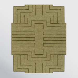 Anthropologie Julia Handmade Tufted Wool Area Rug For Bedroom Livingroom Office Kitchen Nursery Entryway modern Rug