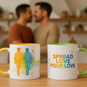 LGBTEA Mug – Queer Love & Rainbow Joy