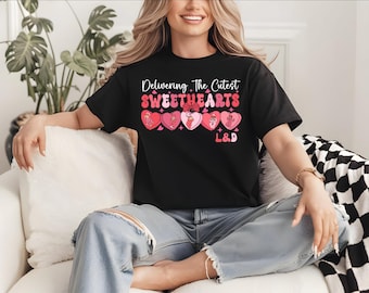 L&D Nurse Valentine PNG | Delivering Sweethearts Design (Digital Download)