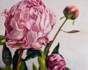 Peonies 02 Fine Art Flower Print