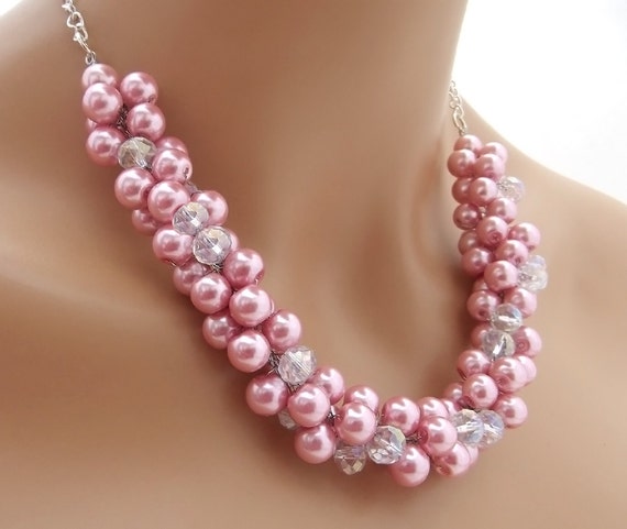 Buy Bubblegum Bead Hot Pink Rockstar Chunky Necklace for Little Girls  Online at desertcartINDIA