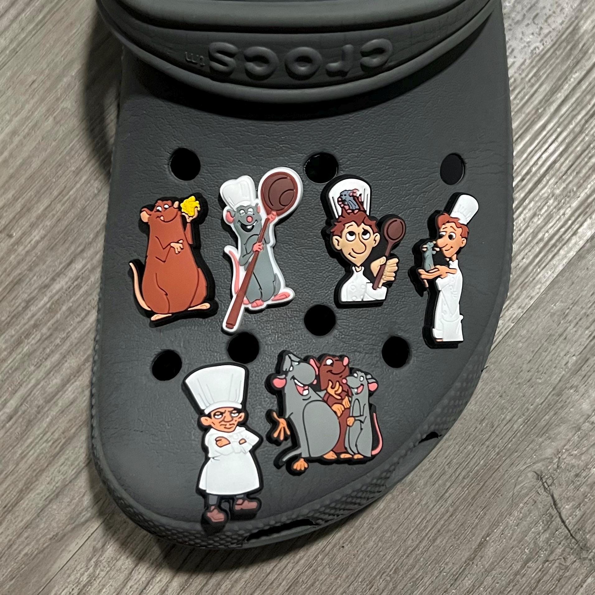 Pacchetto Charm Per Scarpe Jibbitz – LILO & STITCH, BABY SHARK, SHREK, RATATOUILLE