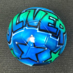Soccer Ball with Stars Personalized