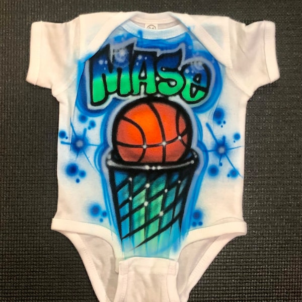 Airbrush Baby One Piece