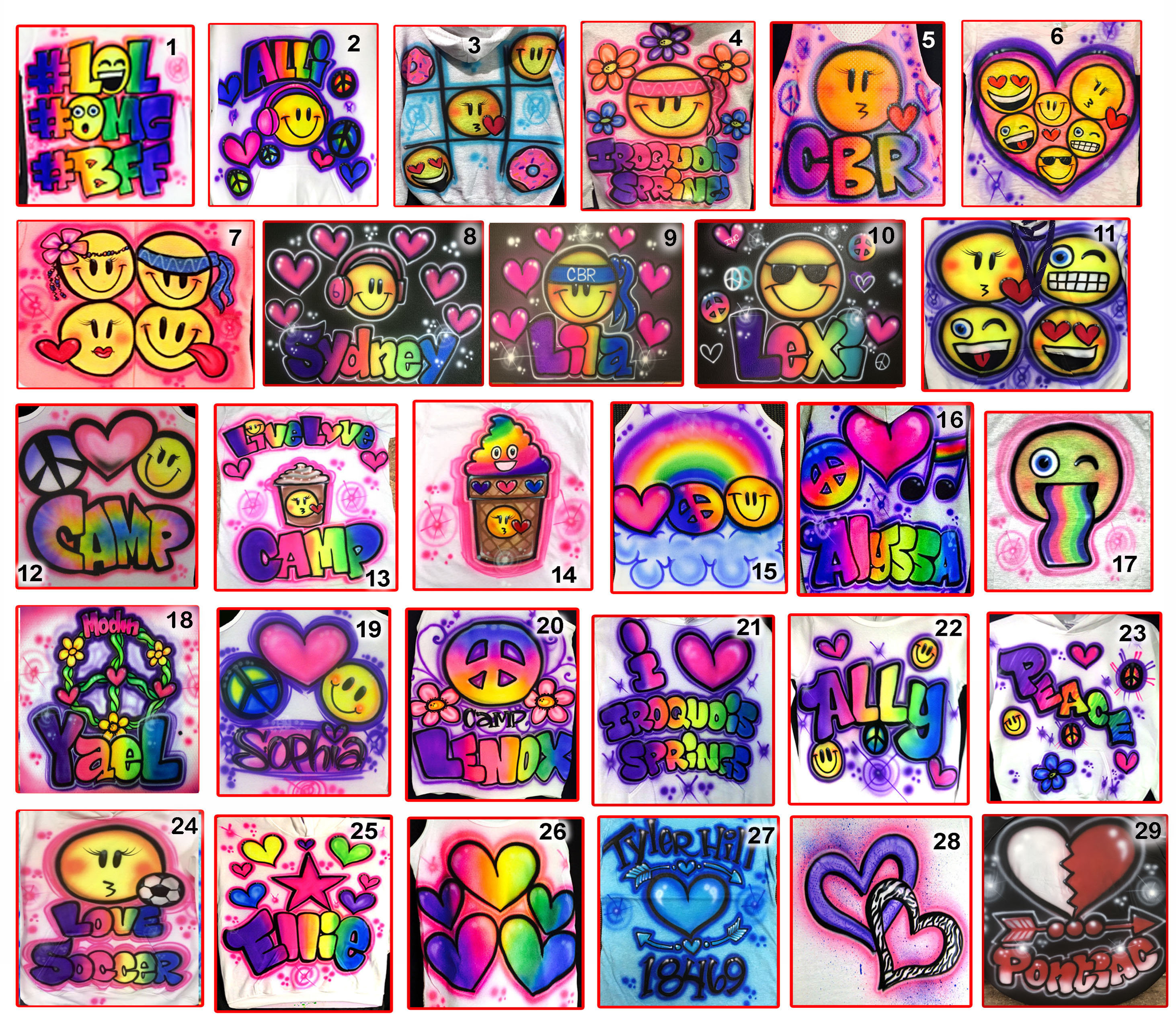 Sweatshirt Blankets Airbrushed Camp Etsy