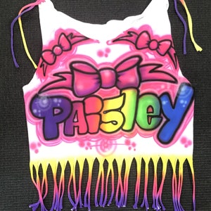 Kids Fringe Airbrush T-Shirt