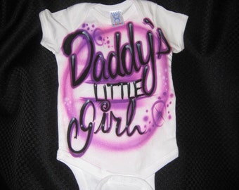 Airbrush Baby One Piece