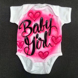 Airbrush Baby One Piece