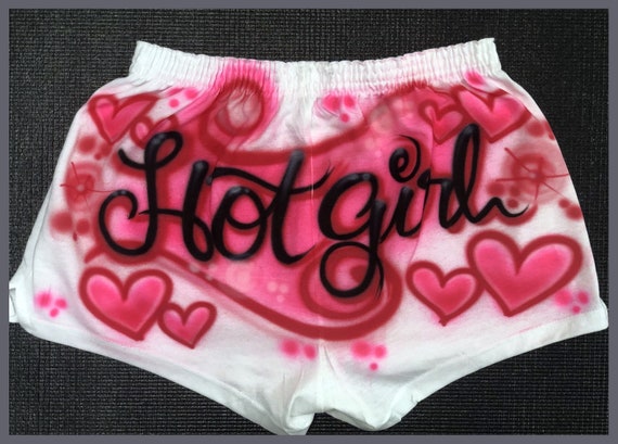 Airbrush Soffe Shorts, Gymwear, Cheer Shorts -  Canada