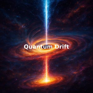 Quasar Divide - Cosmic Space Mobile Wallpaper | Sci-Fi Galaxy Digital Download
