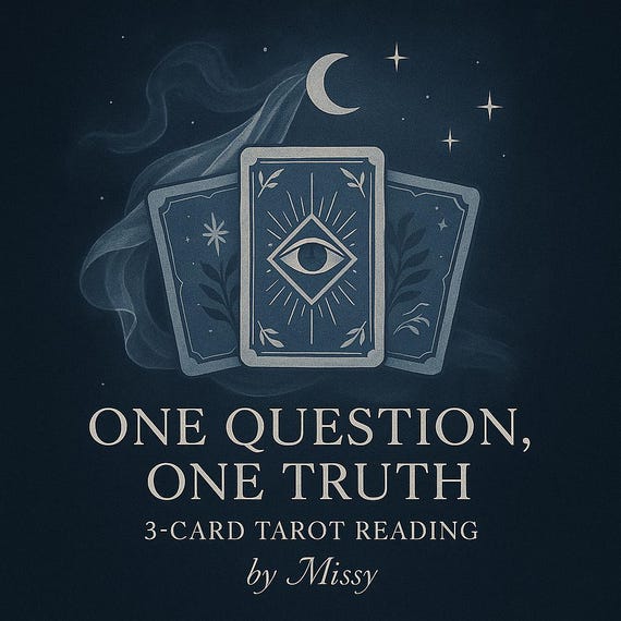 One Question, One Truth: 3-Card Tarot Reading