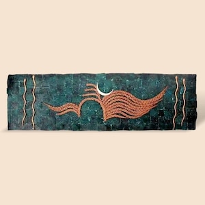 Copper Shiva Wall Panel - Big