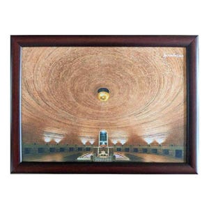 Dhyanalinga-foto (12 x 8) met lijst