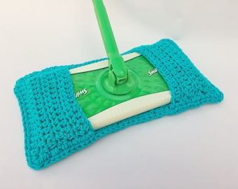Crochet Sweeper Cover Reusable Sweeper Cover Crochet Sweeper Pad Eco friendly Mop Covers Wet Dry Mop Cover