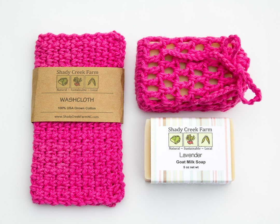 Bath Gift Set Soap Washcloth and Soap Cozy Christmas Gift Etsy
