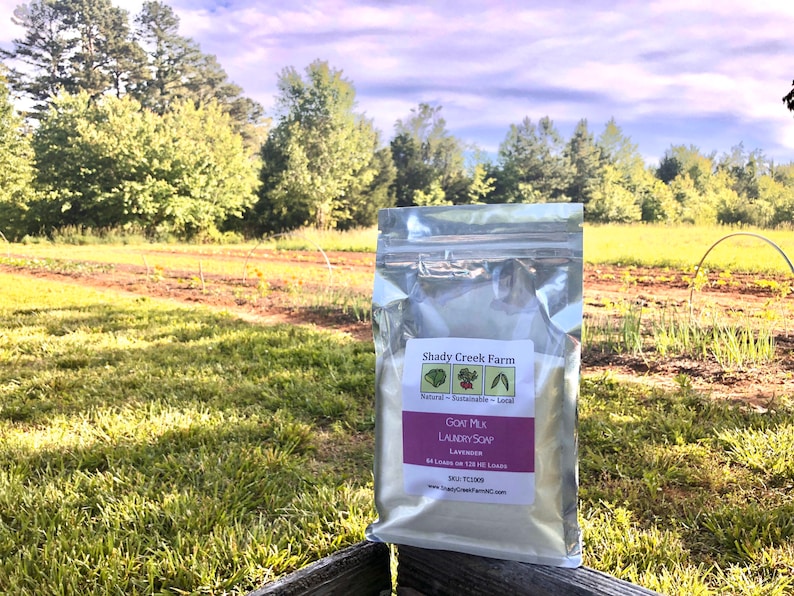 Shady Creek Farm Goat Milk Laundry Soap - Thumbnail 4