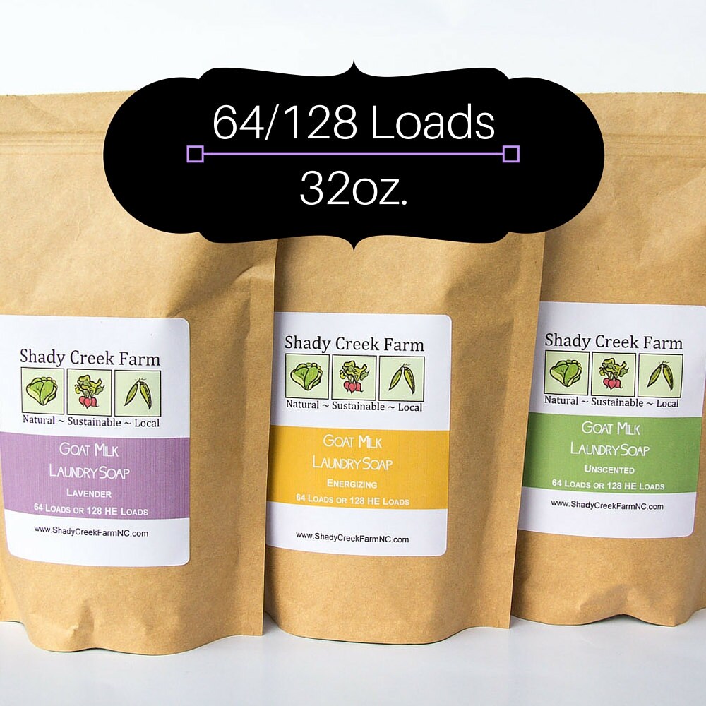 All Natural Laundry Detergent Laundry Powder 64128 Loads Etsy
