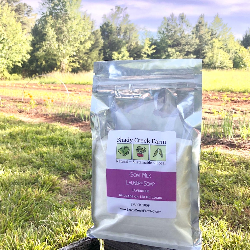 Shady Creek Farm Goat Milk Laundry Soap - Thumbnail 2