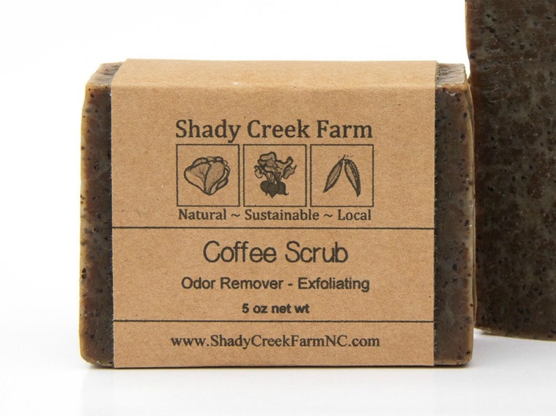 Coffee Scrub Soap Kitchen Soap All Natural Soap Handmade Etsy