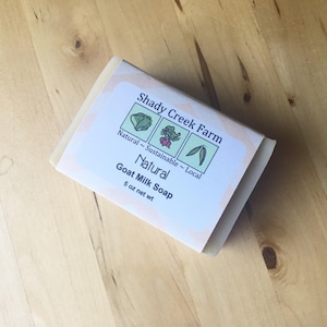 Goat Milk Soap Natural Soap, Handmade Soap, All Natural Soap, Face Soap, Unscented Soap, Soap, Goat Soap