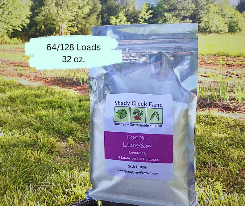 Shady Creek Farm Goat Milk Laundry Soap - Thumbnail 3