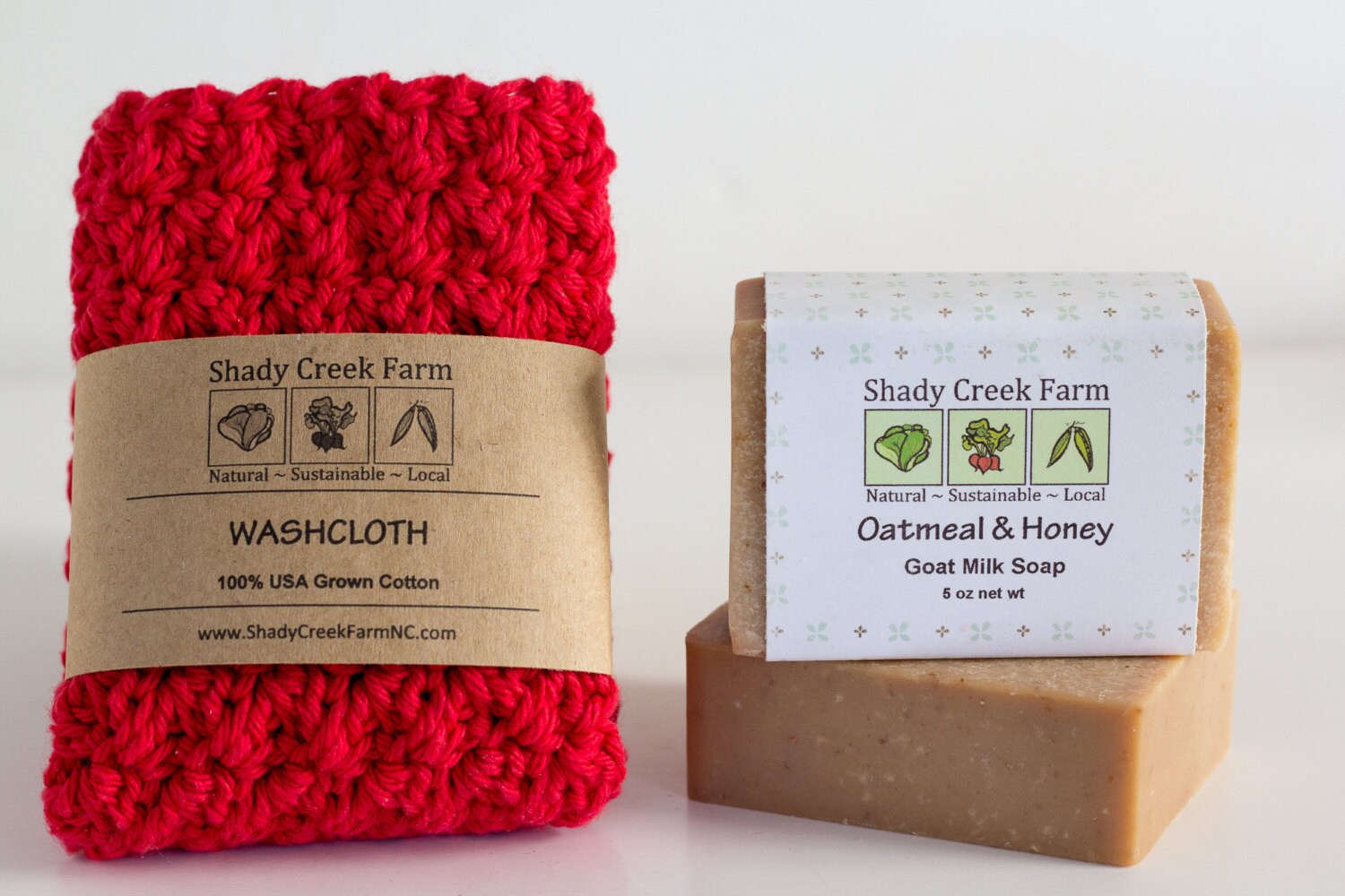 christmas-gift-soap-and-washcloth-gift-set-gift-for-women-etsy