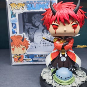 Benimaru Den gången jag reinkarnerades som en slime tesura anpassad funko pop