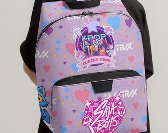 Stray Kids K-pop Felix Photoshoot Unisex Fabric Backpack, Stray