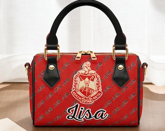 Bolsa transversal da fraternidade Delta Sigma Theta - Presente para o Dia dos Namorados