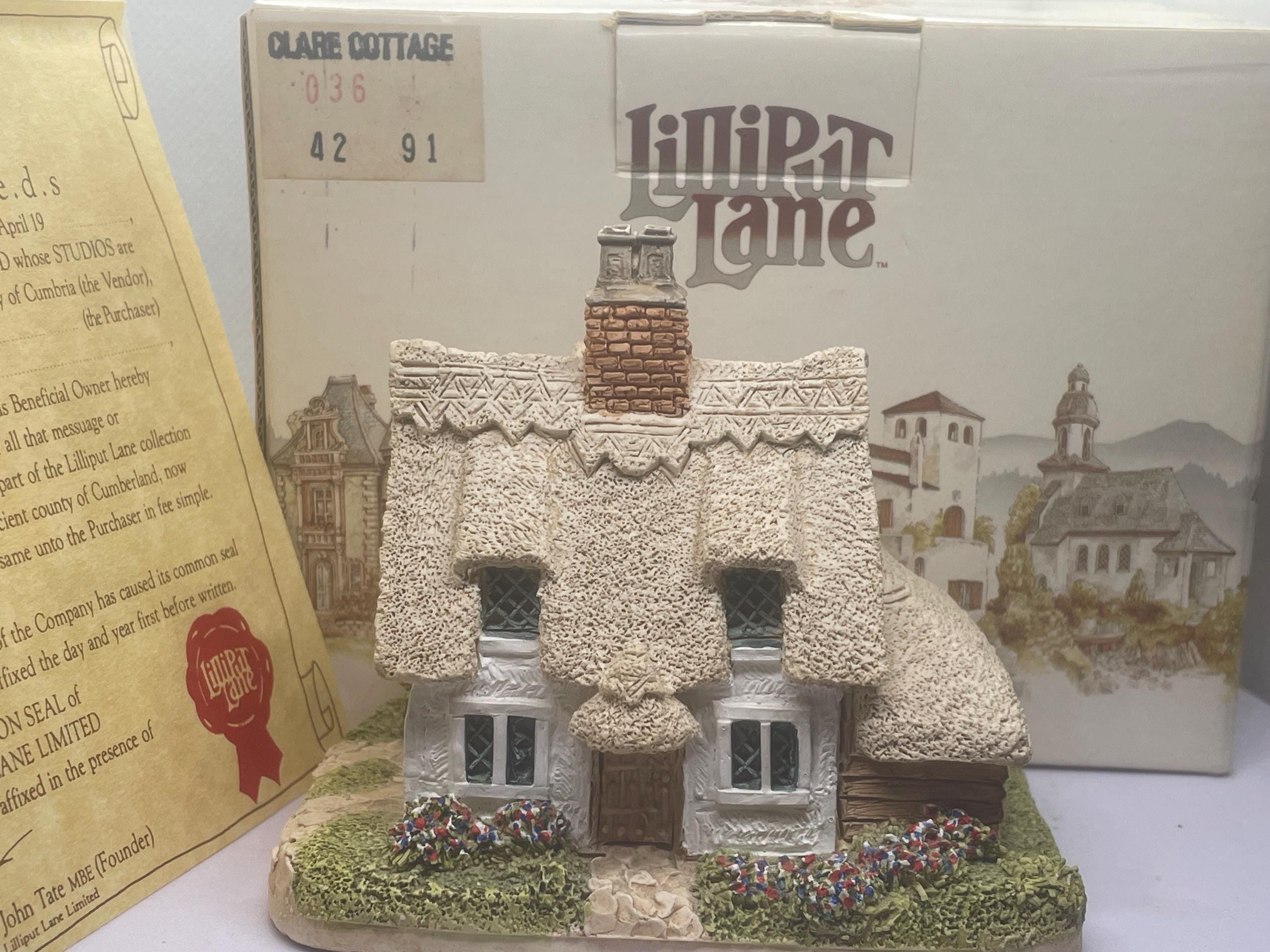 Lilliput Lane Snow Cottages - Etsy UK