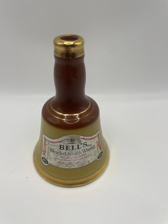 Empty Cleaned Vintage Bells Old Scotch Whisky Specially Selected