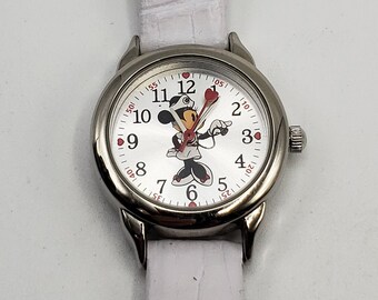mickey mouse nurse watch