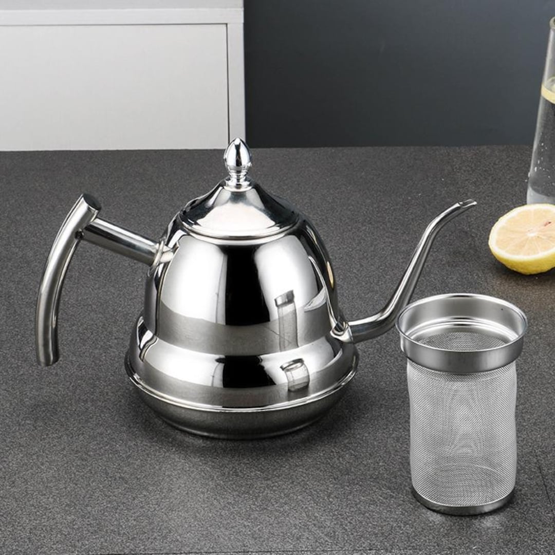 Flower Tea Cooker Stainless Steel Kettle | Induction Cooker Teapot | Stainless Steel ...
