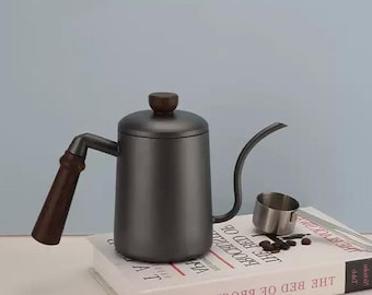 304 Stainless Steel Pour-Over Coffee Maker | Drip Coffee Maker | Water-pouring Coffee Equipment | Outdoor Drip Coffee Maker