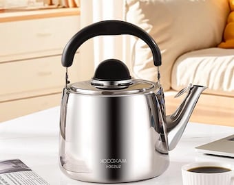 304 stainless steel kettle | open flame kettle | outdoor travel kettle | portable gas stove professional kettle | teapot