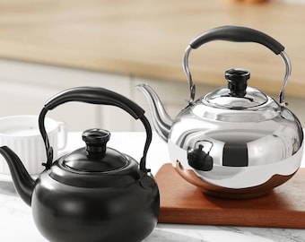 Thickened stainless steel kettle | Outdoor kettle | Induction cooker kettle | Flame kettle | Teapot | Outdoor tea set