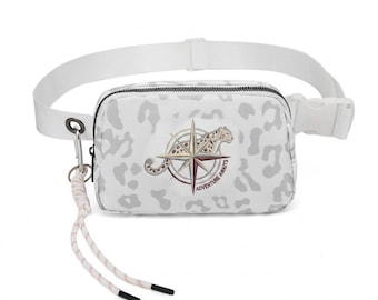 Bolso bandolera deportivo ligero e impermeable, bolso cruzado informal y moderno para el teléfono con bordado personalizado.