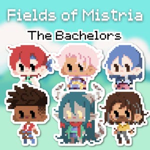 Fields of Mistria Bachelors - 2 Inch Waterproof Vinyl Stickers