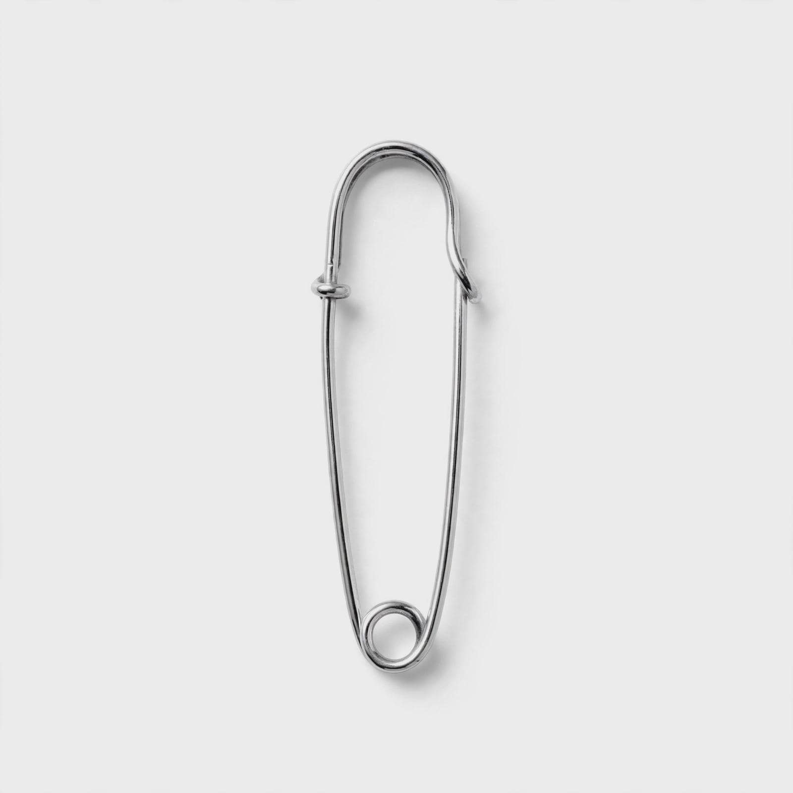 Handmade Sterling Silver Brooch Pin, S925 Safety Clasp Findings