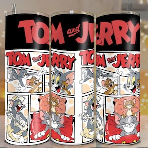 Tom & Jerry Love digital design 20 Unzen Becher Verpackung.
